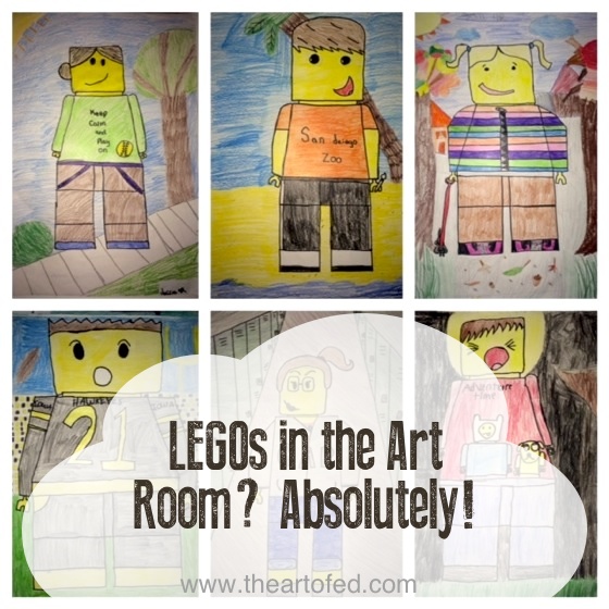 LEGOs in the Art Room