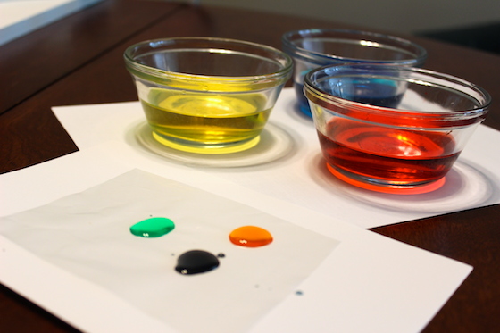 mad scientist color mixing lab