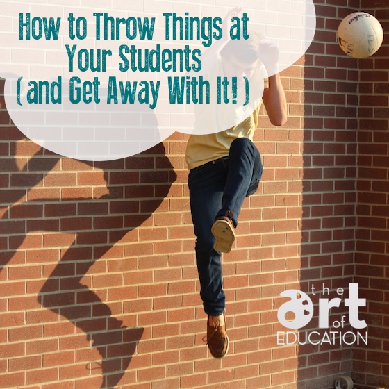 throw things