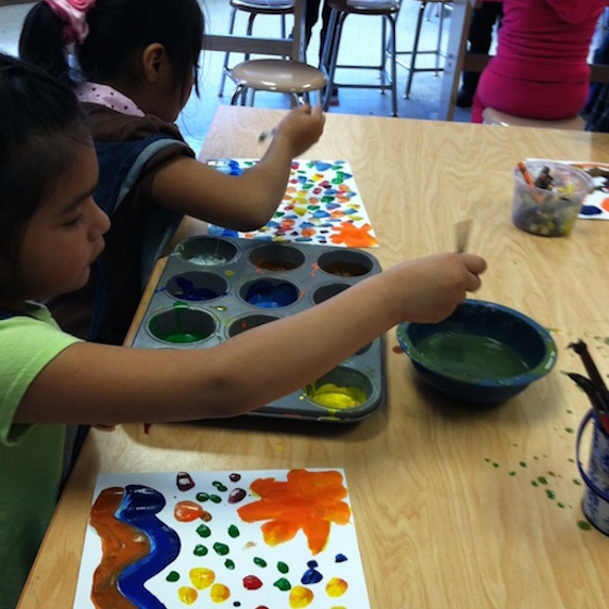 elementary painting center