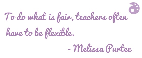 be flexible Melissa