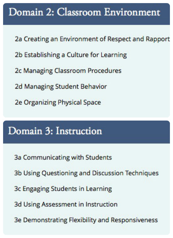Domains 2 and 3