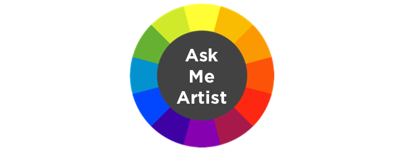 Ask Me Artist Button