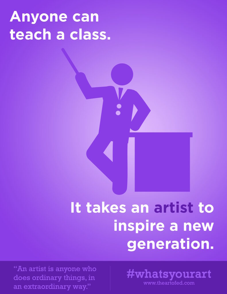anyone can teach a class