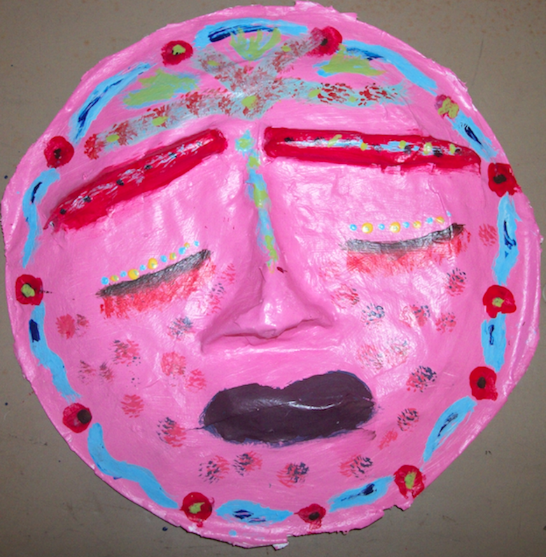 paper plate mask