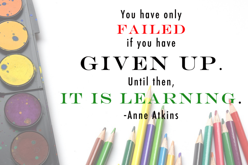 quote about failure