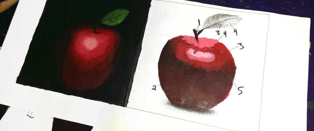 painted apple