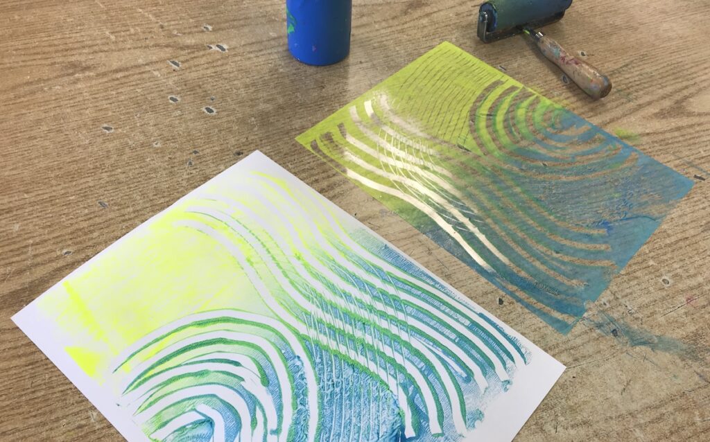 Monoprinting Techniques Using Monoprinting In Screen Printing Monoprinting Techniques Using Monoprinting In Screen Printing