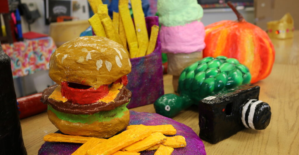 paper mache student projects