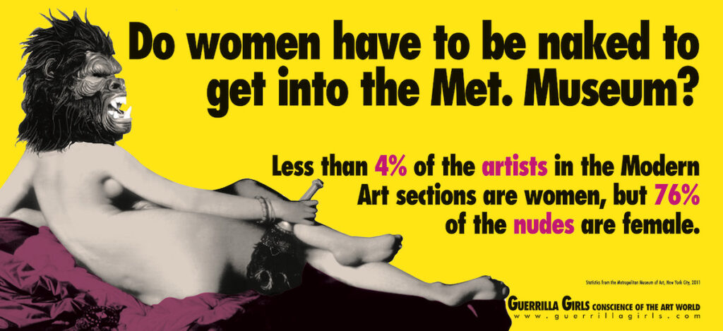 Do Women Have to Be Naked to Get Into the Met. Museum image