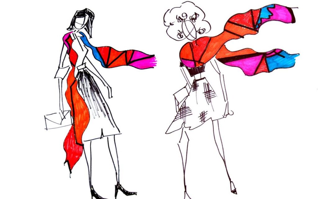 fashion design drawing