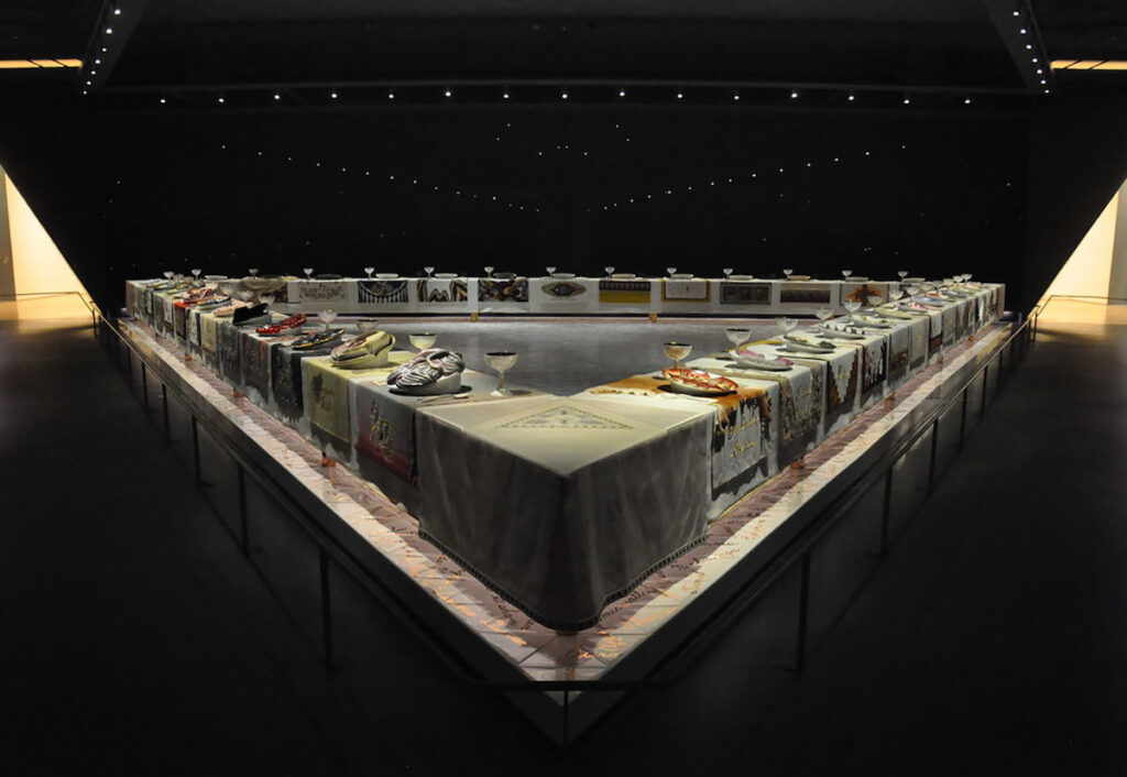Judy Chicago's "The Dinner Party"