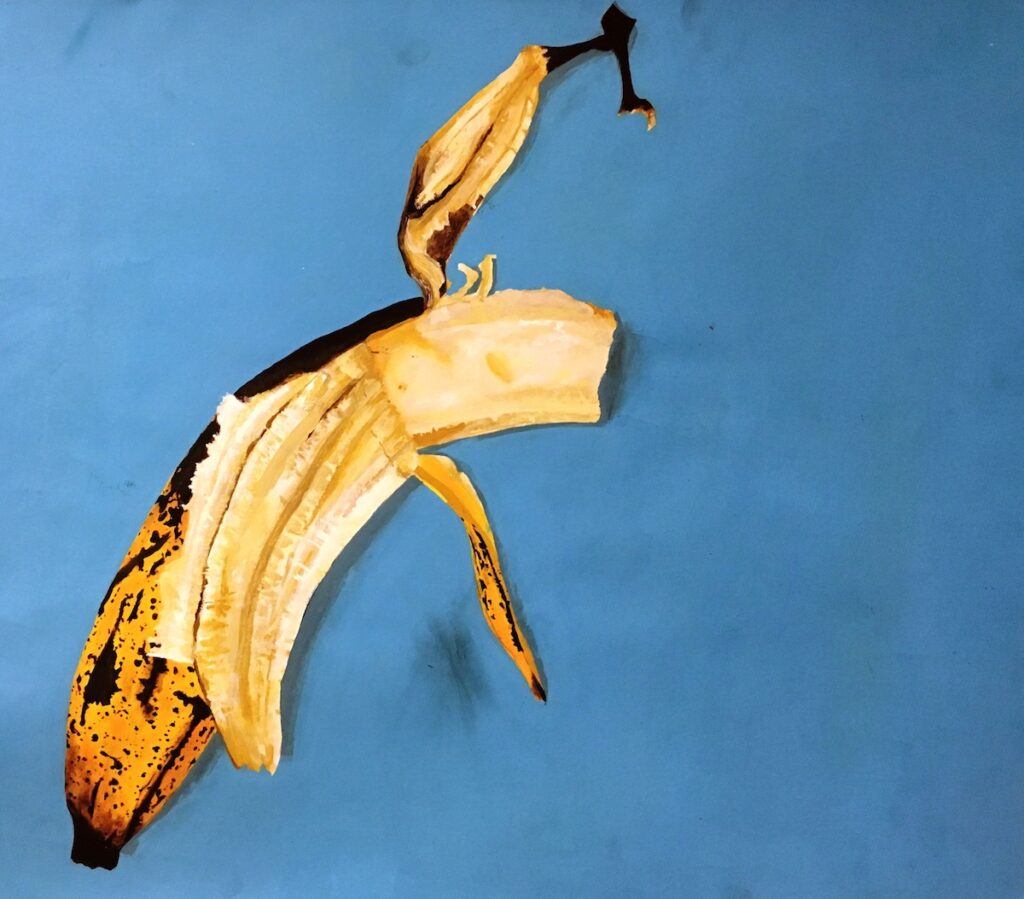 banana painting