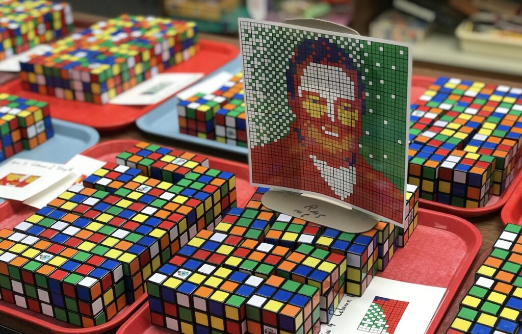 Unsolved Rubik's Cubes With Image