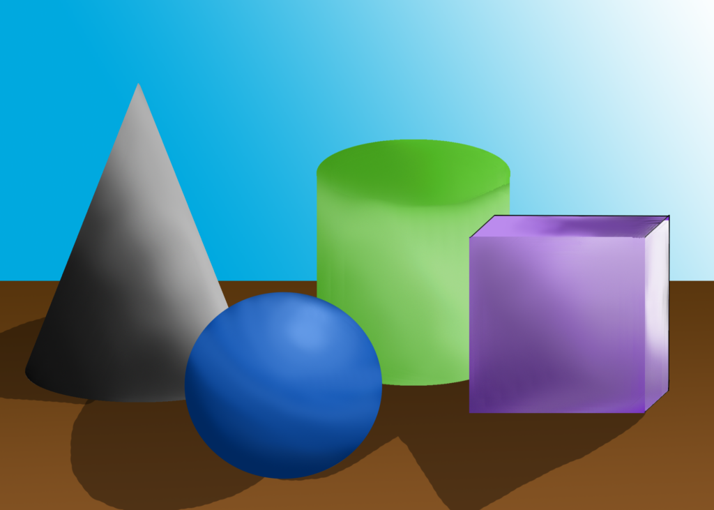 Image of 3D forms 