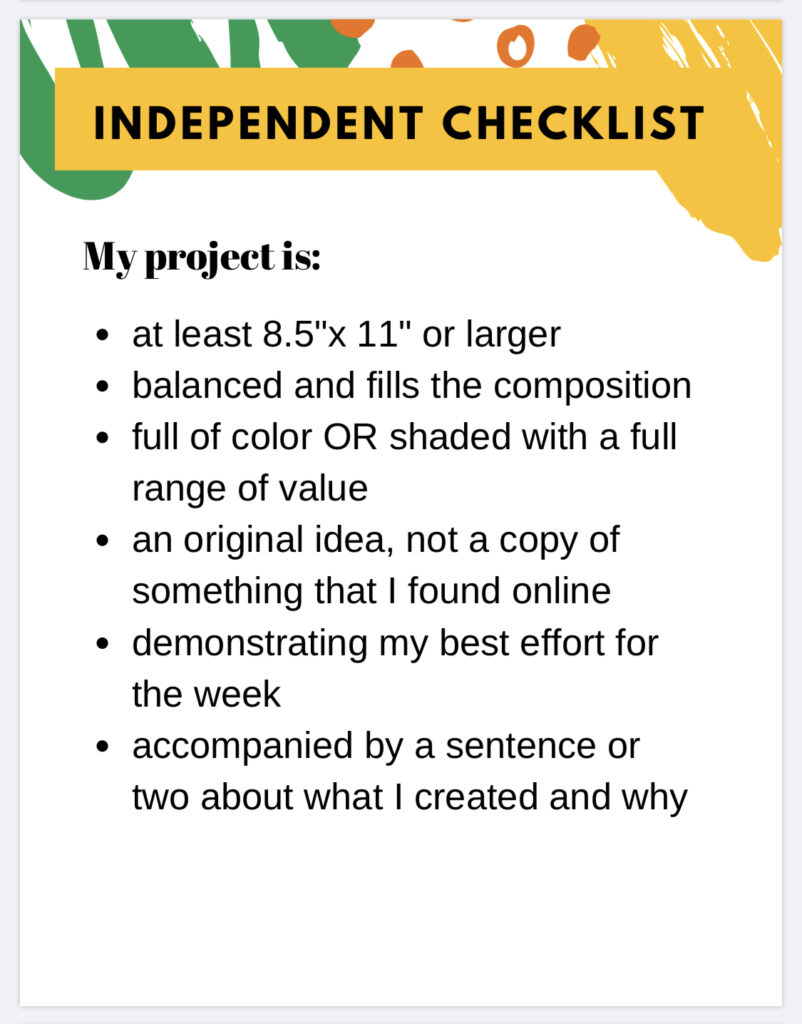 Image of checklist