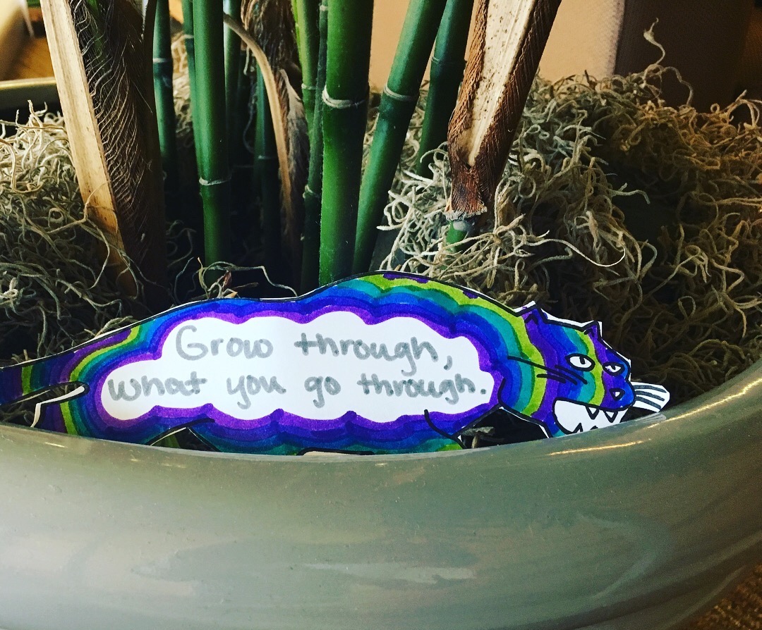 a surprising note in a plant