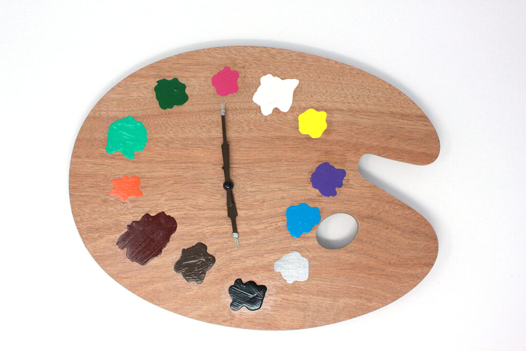 palette clock