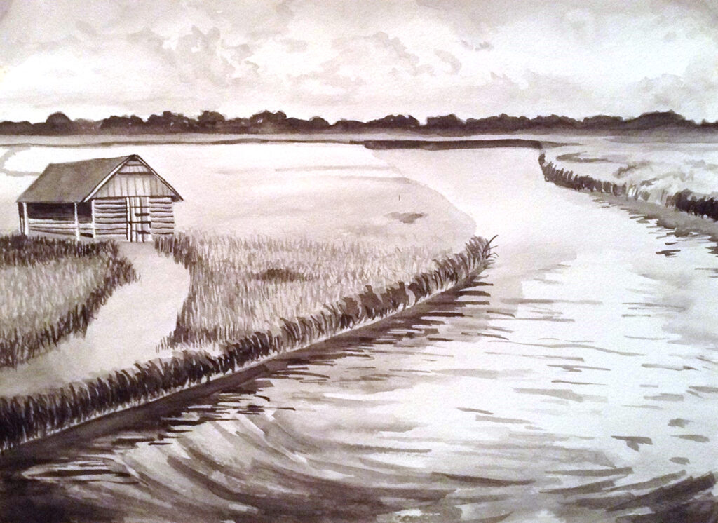 ink wash example