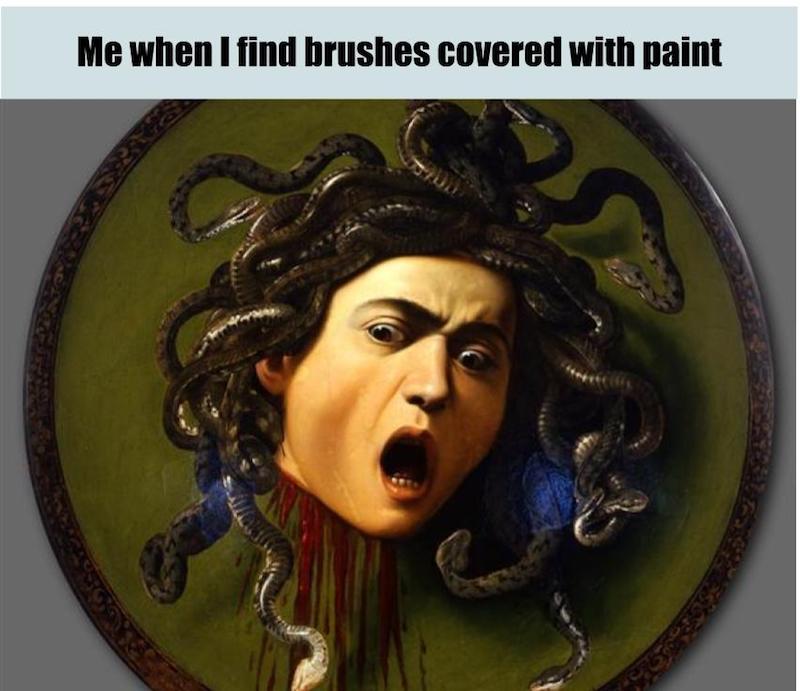 art meme paintbrush
