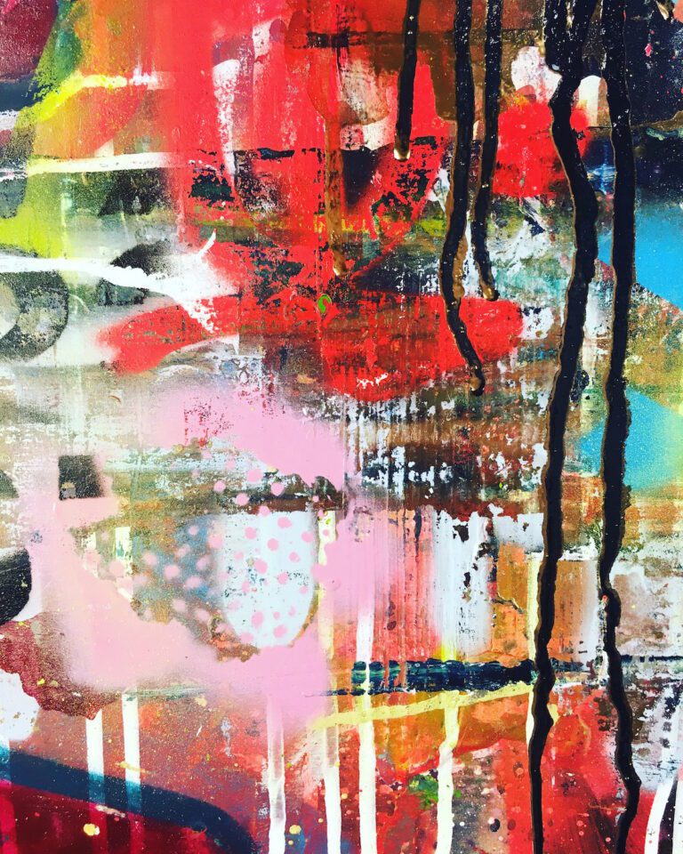 Painting by Hillary Werth