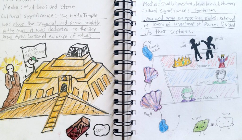 Try Visual Journaling for Teaching Art History - The Art of Education