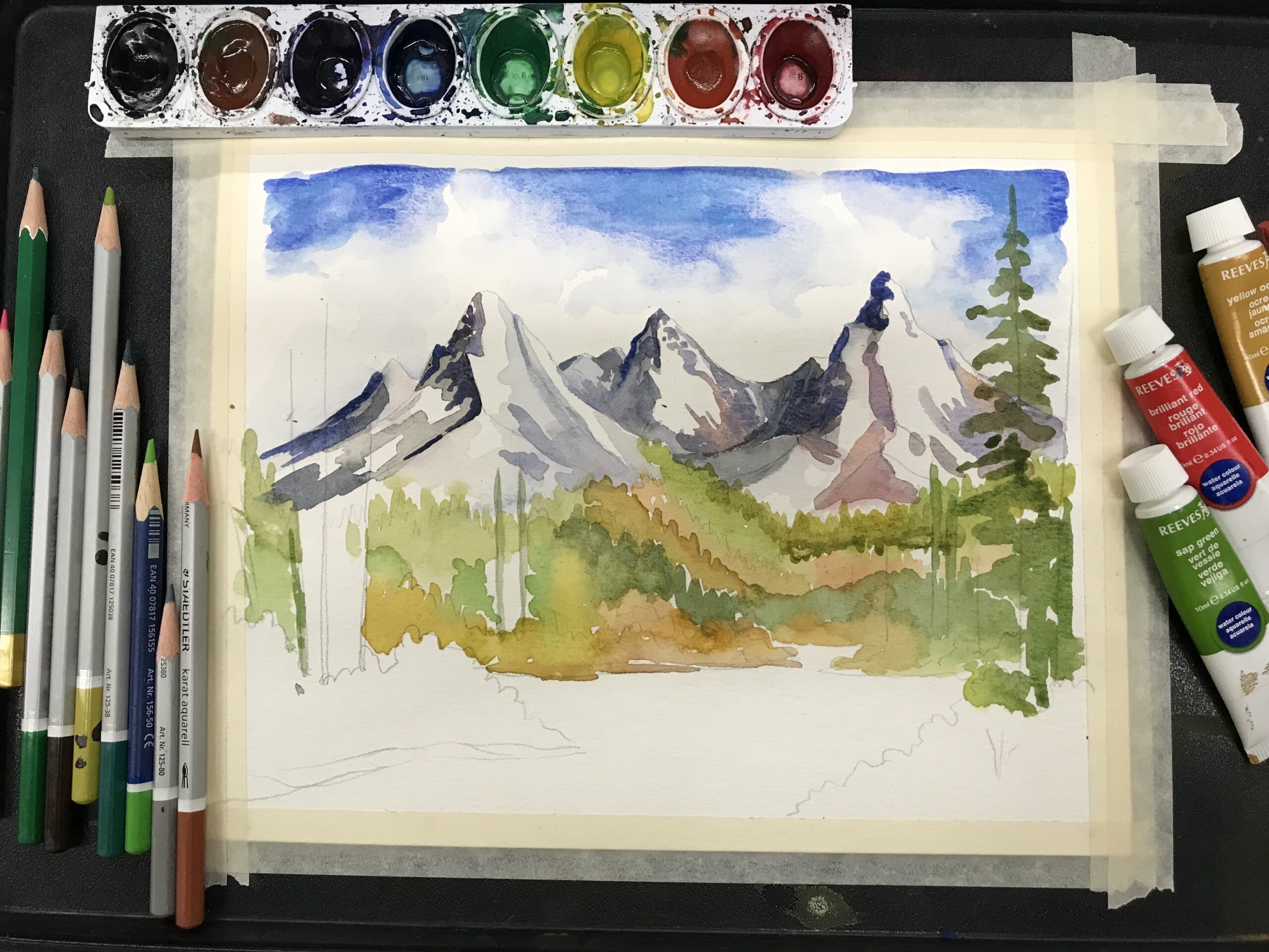 5 Watercolor Pencil Techniques for Beginners (That Pros Use Too)