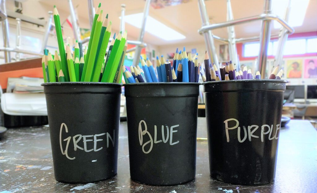 Three ways for teachers to track and organize art supply inventory