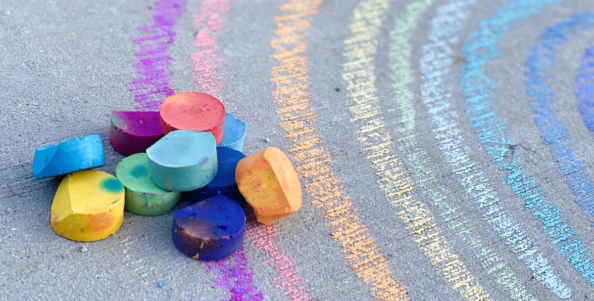 How to Make Your Own Sidewalk Chalk and Create an Obstacle Course - The Art  of Education University
