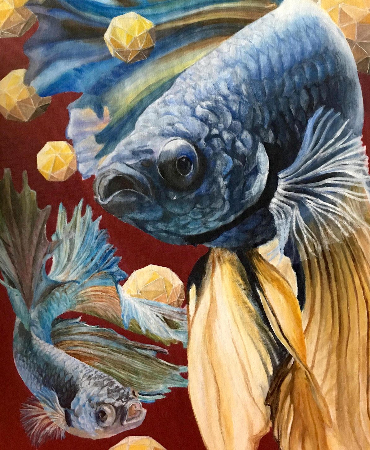 fish painting AP art