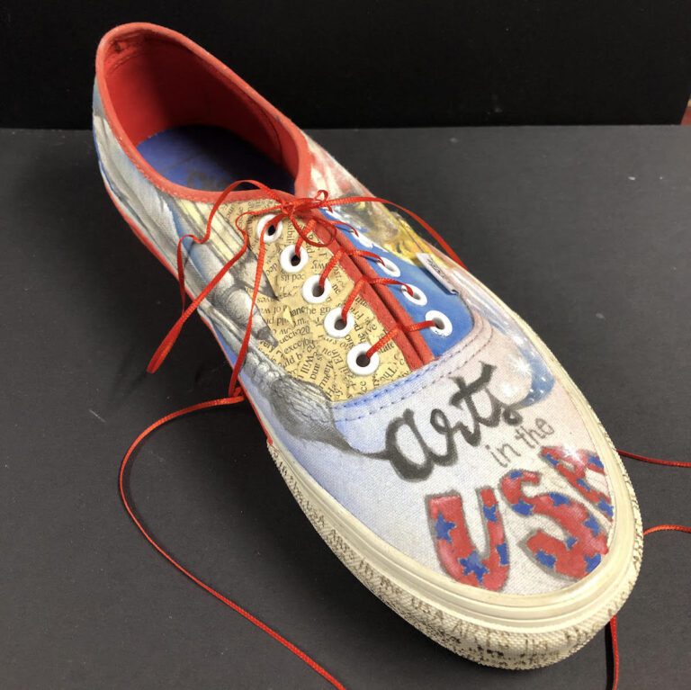 decorated shoe