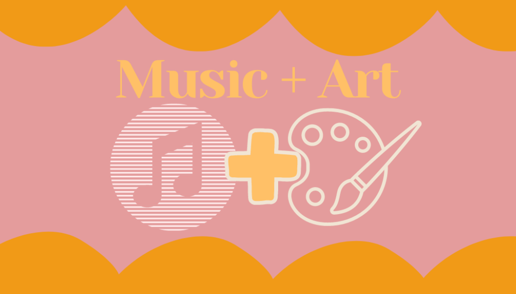 music and art graphic