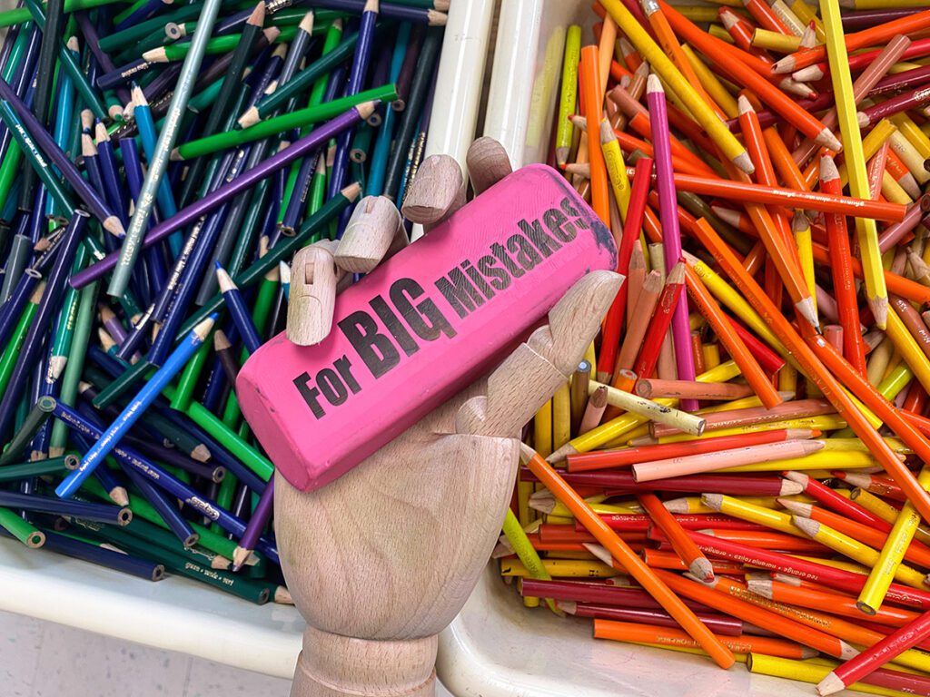 for big mistakes eraser