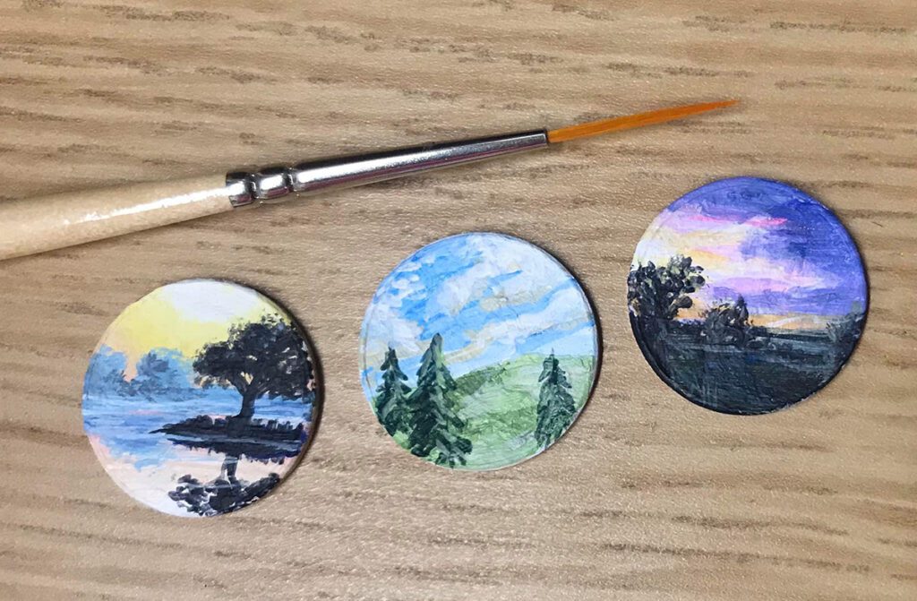 tiny paintings