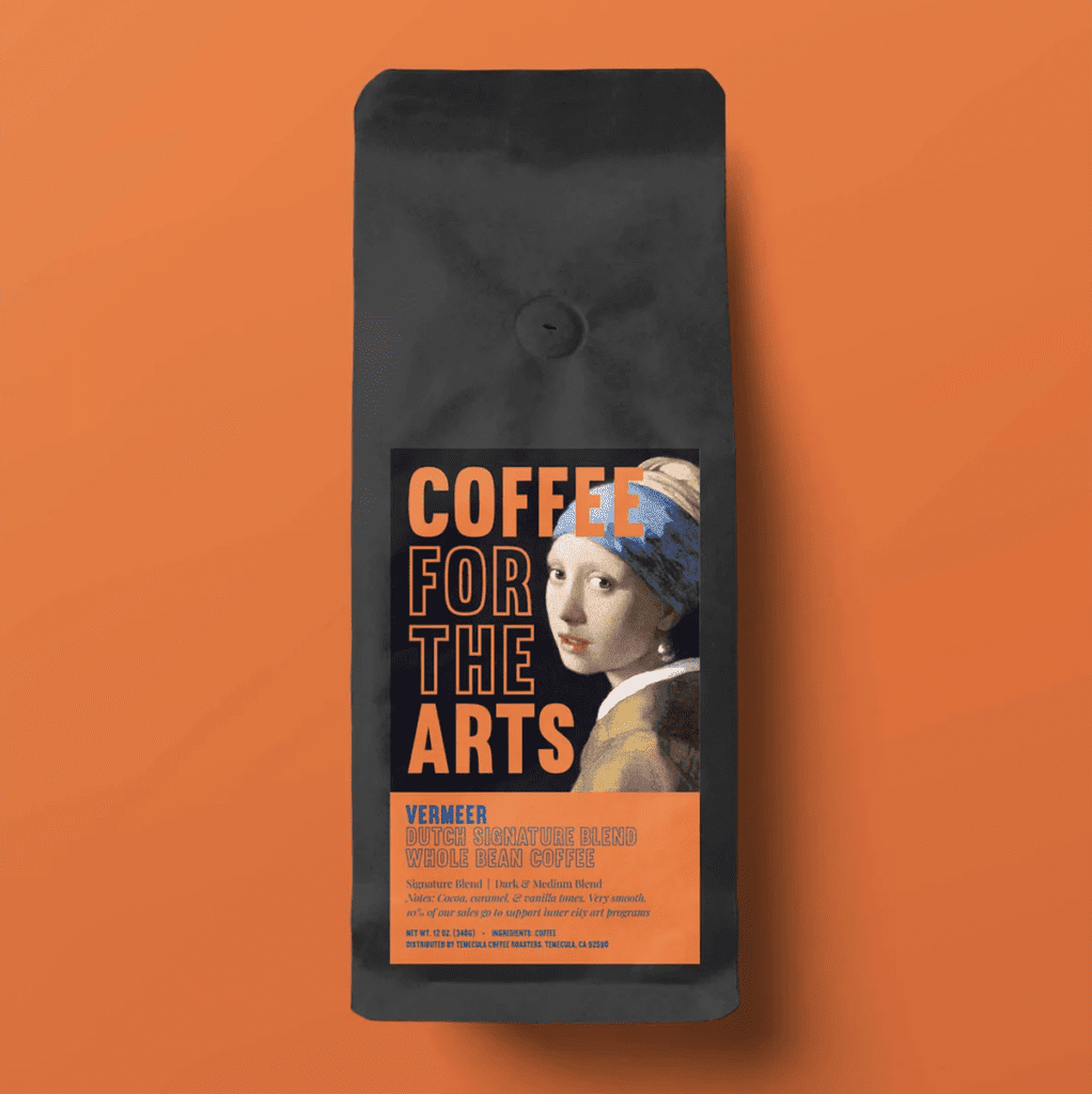vermeer coffee package