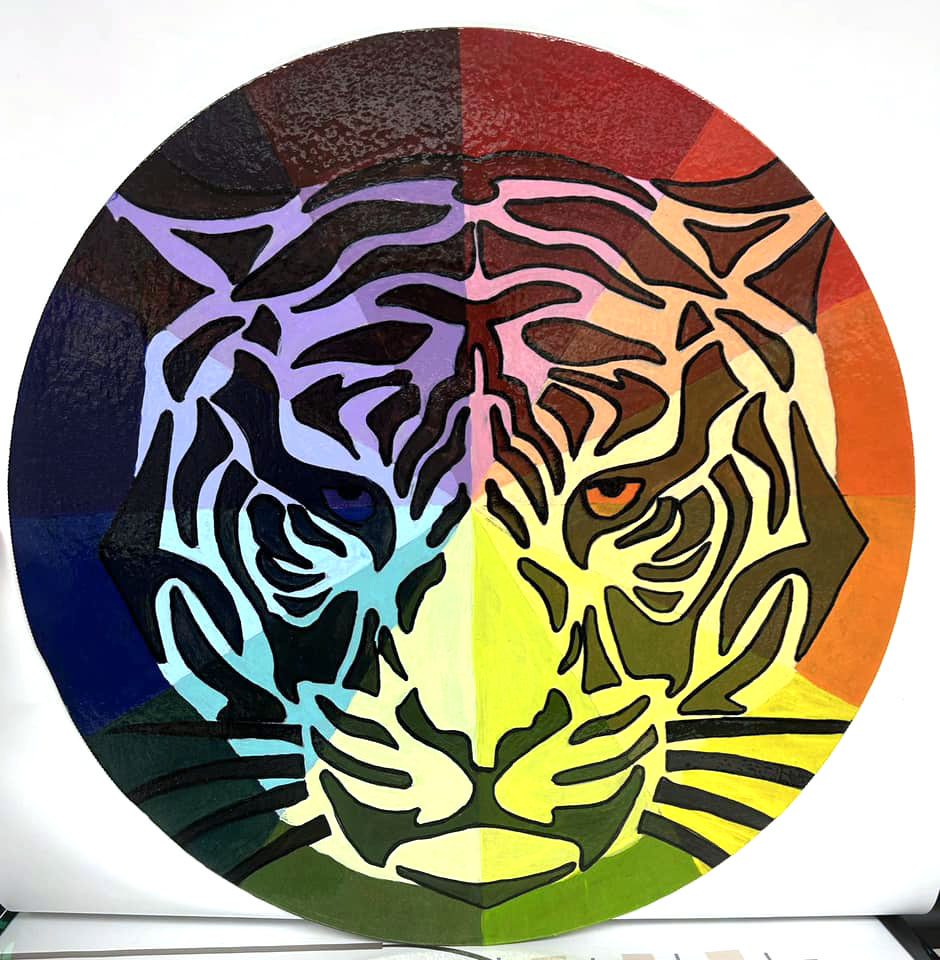 tiger color wheel