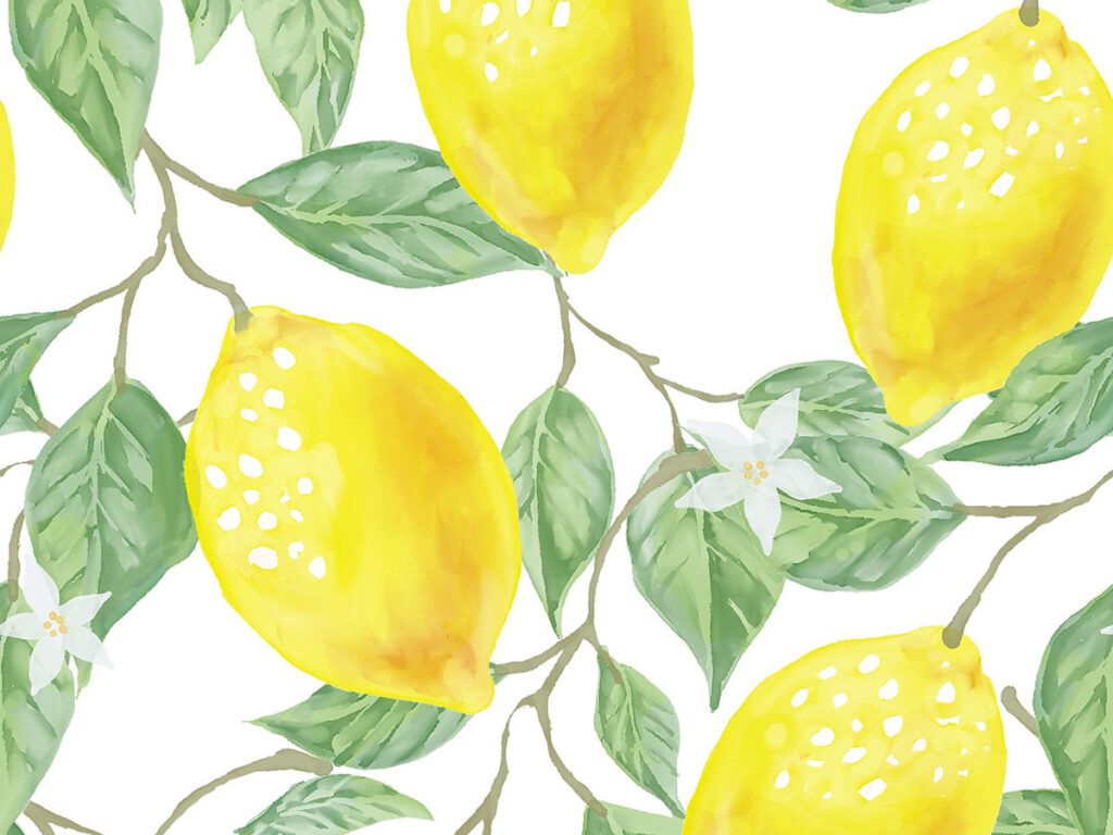 lemon painting
