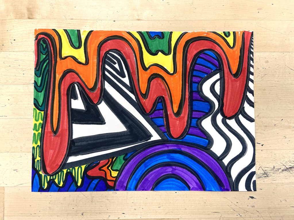 marker drawing