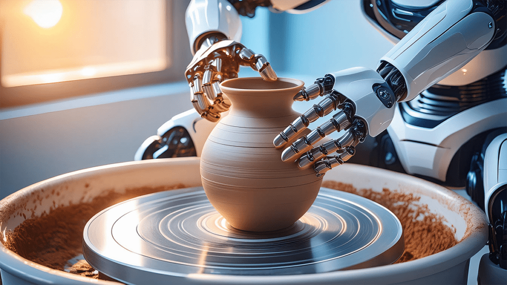 robot pottery wheel