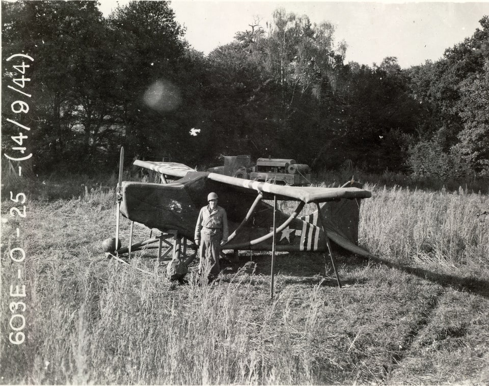 man with plane