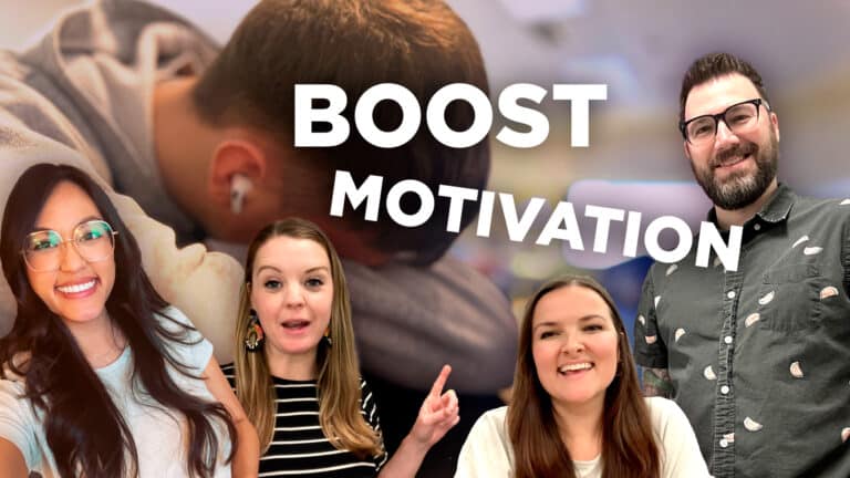 boost motivation