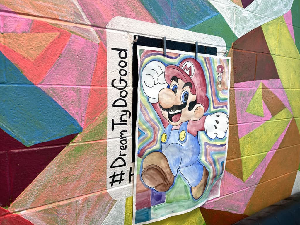 art on the wall