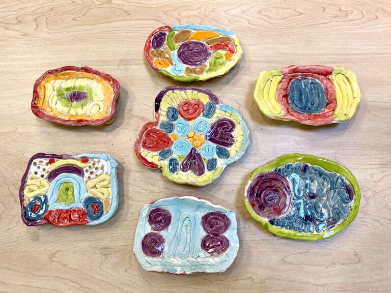 coil trinket dishes