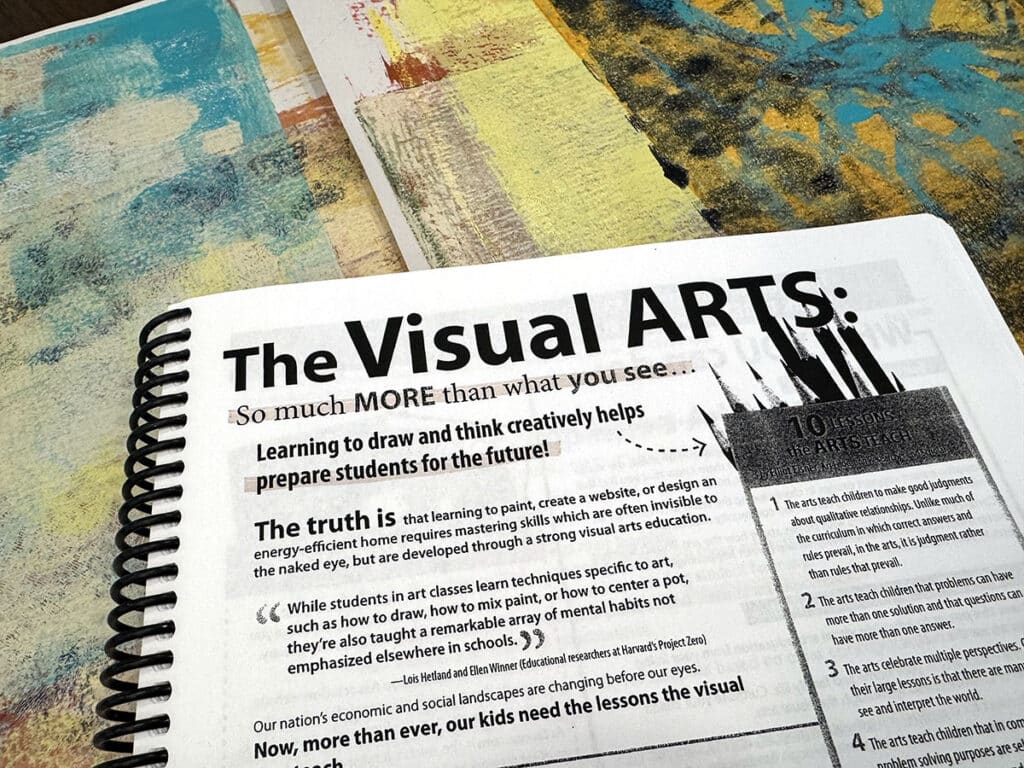 visual arts advocacy page