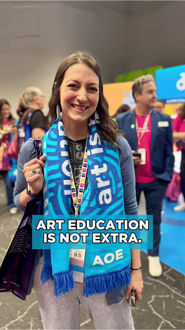 Scarf wearers at NAEA26