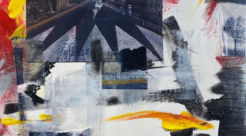 collage close up