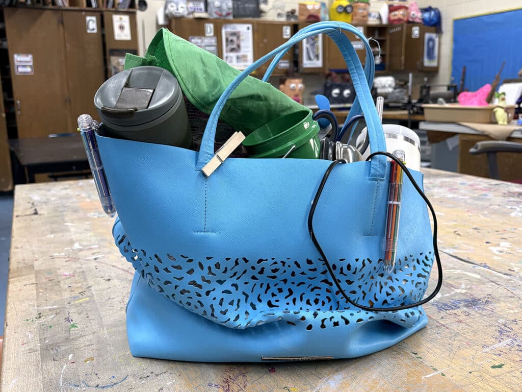 art teacher bag