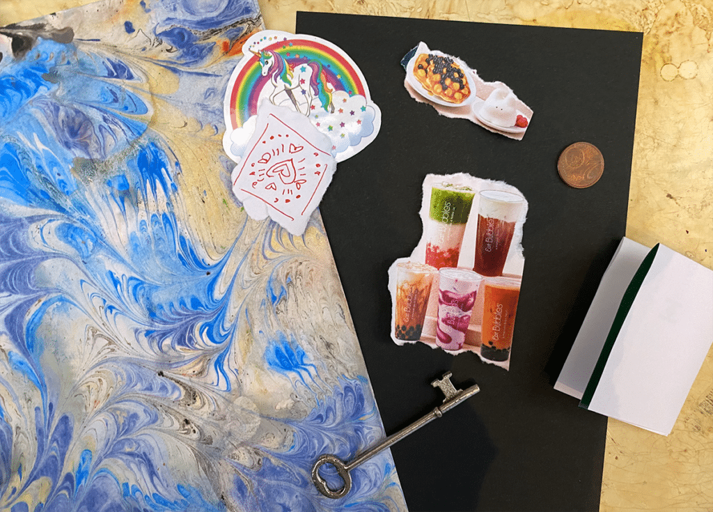 collage materials