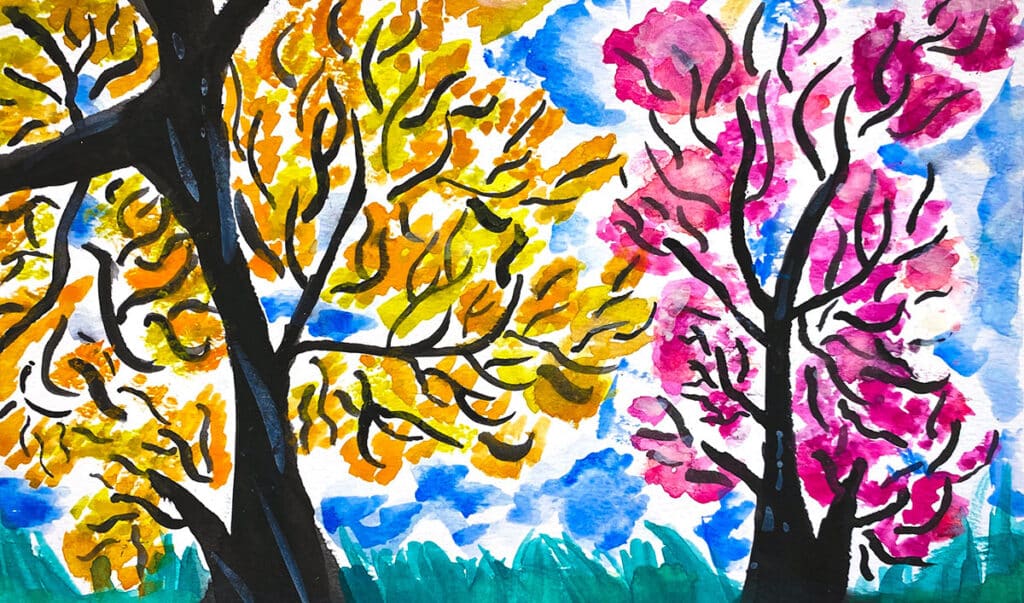 tree artwork