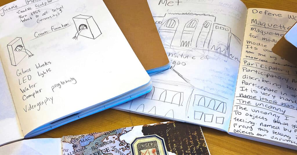 open sketchbooks
